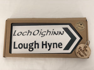 Lough Hyne Sign