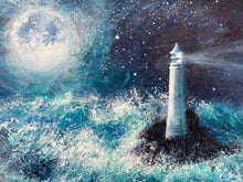 Load image into Gallery viewer, Fastnet at Moonlight