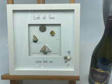 Load image into Gallery viewer, Come Find Me, Pebble &amp; Glass Art