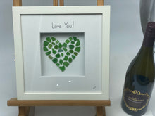 Load image into Gallery viewer, Glass Heart, Pebble &amp; Glass Art