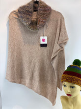 Load image into Gallery viewer, Ladies Poncho with Cowl Neck