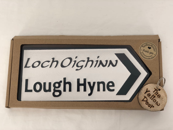 Lough Hyne Sign