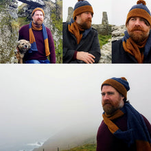 Load image into Gallery viewer, Men’s Hat &amp; Scarf Set
