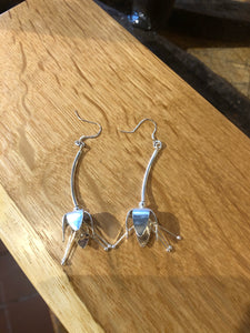 Sterling Silver Fushi Earrings