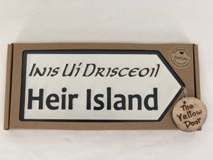 Heir Island Sign