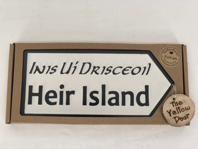 Heir Island Sign